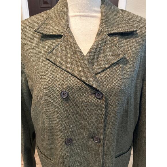 Lauren Ralph Lauren Lamb's Wool Double Breasted Jacket - Picture 2 of 10